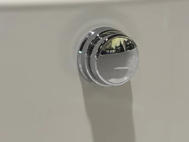 Draaiknop afvoer | chroom