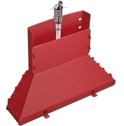 Secuflex | Hansgrohe | bad en tegelranddoorvoerset | chroom