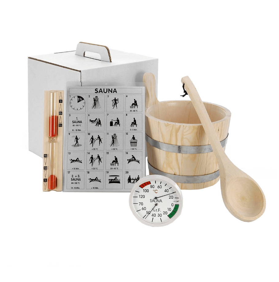 Sauna Set Basic (5 delen)