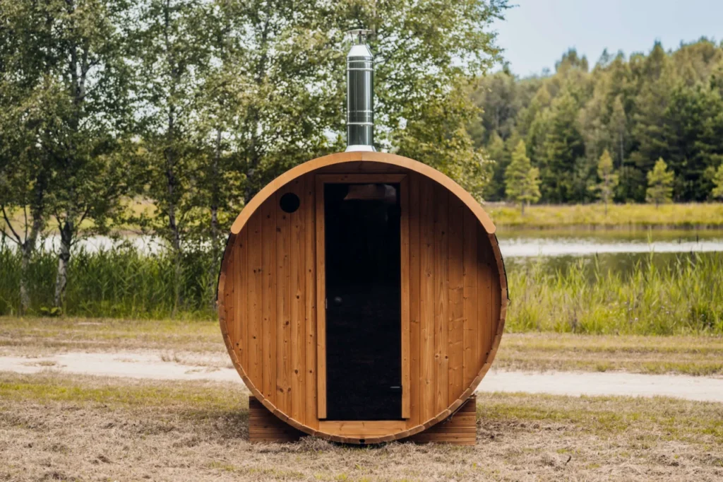 Sauna barrel 280 | 280 x 210 x 210 cm